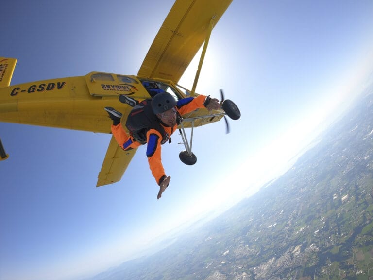 First diveout